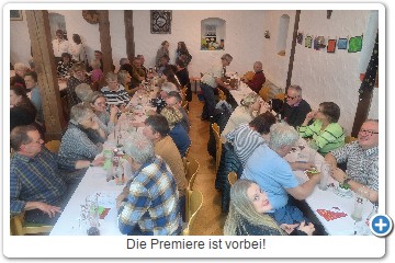  Die Premiere ist vorbei!